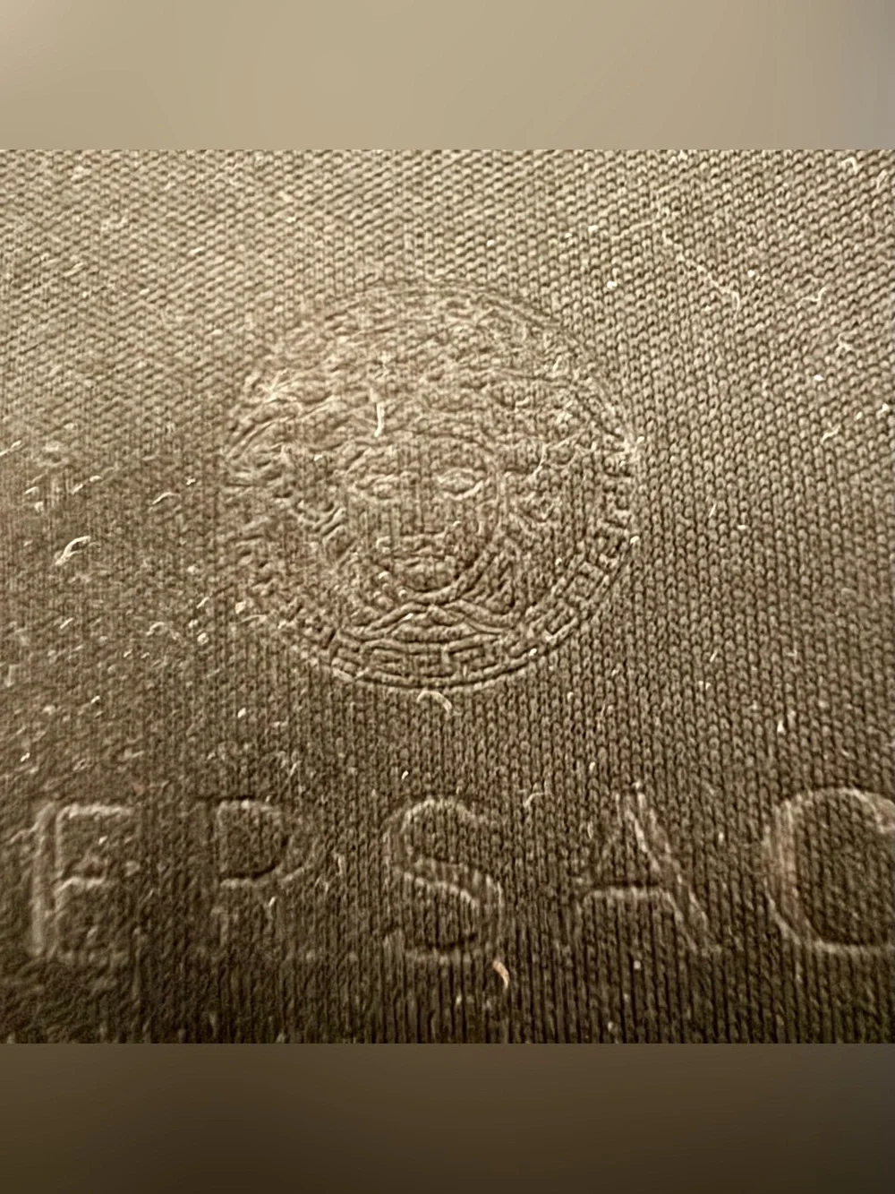 Versace black rigid